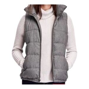 Old Navy Grey Puffer Full Zipper Vest | Size XL | Grey | Unisex